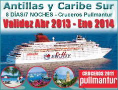 Crucero Pullmantur Antillas y Caribe Sur