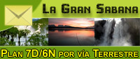 Paquetes Tur�sticos a La Gran Sabana