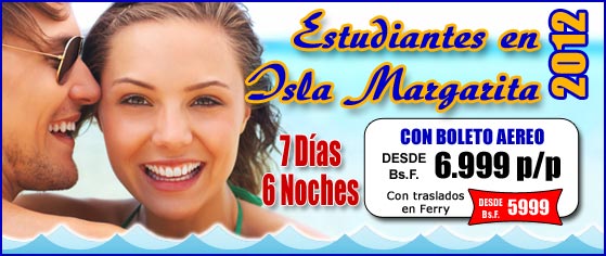 Estudiantes en Margarita 2012