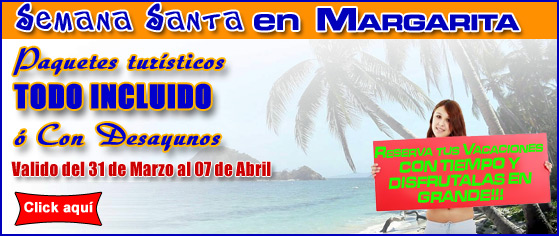 Carnaval o Semana Santa en Margarita